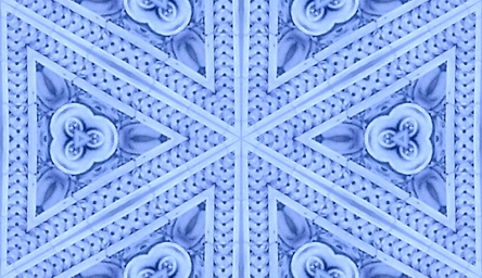 Charleston, WV XVIII Tile Blue S