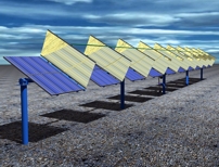 Curved Reflector
                  Solar Collector